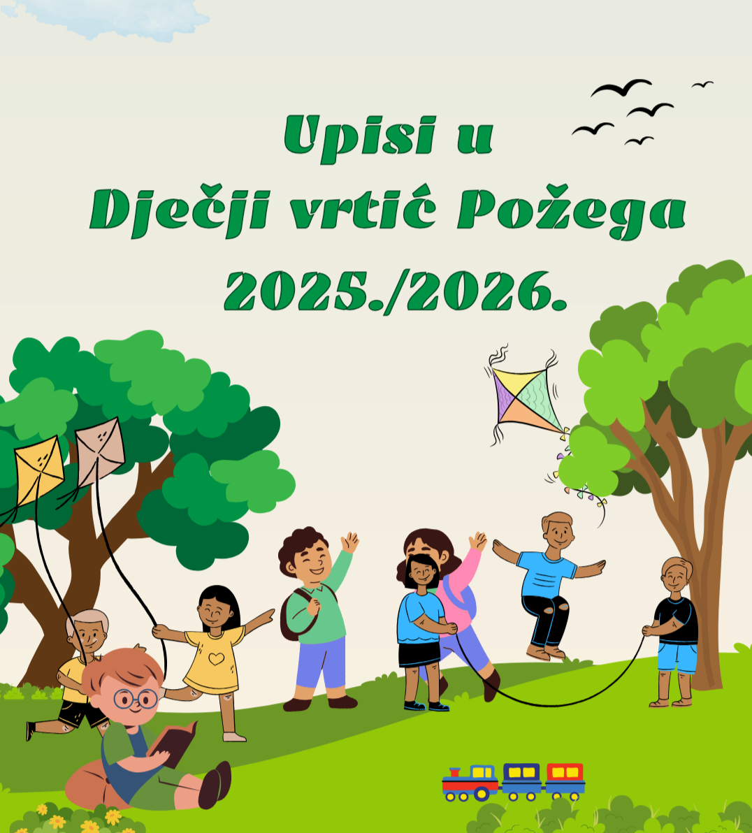 JAVNA OBJAVA UPISA DJECE U PROGRAME PREDŠKOLSKOG ODGOJA I OBRAZOVANJA ZA PEDAGOŠKU GODINU 2025./2026. NA PODRUČJU GRADA POŽEGE